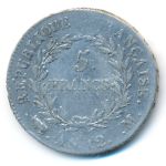 Франция, 5 франков (1803 г.)