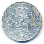 Бельгия, 5 франков (1875 г.)
