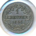Бавария, 1 крейцер (1866 г.)