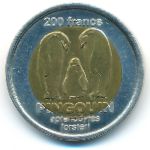 Saint Paul Island., 200 франков (2011 г.)