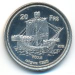 Isle Europa., 20 франков (2012 г.)