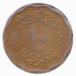 Egypt, 10 милльем (1938 г.)