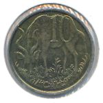 Ethiopia, 10 центов (2006 г.)