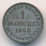 Hannover, 1 грош (1858 г.)