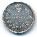 Canada, 5 центов (1913 г.)