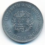 Great Britain, 25 новых пенсов (1972 г.)