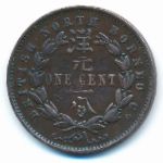 North Borneo, 1 цент (1889 г.)