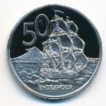 Новая Зеландия, 50 центов (1982 г.)