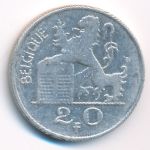 Бельгия, 20 франков (1950 г.)