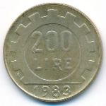 Italy, 200 лир (1983 г.)
