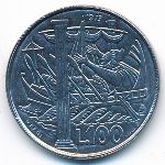 San Marino, 100 лир (1973 г.)