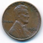 США, 1 цент (1964 г.)
