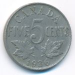 Канада, 5 центов (1936 г.)