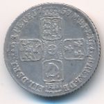Великобритания, 1 шиллинг (1757 г.)
