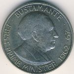 Jamaica, 1 dollar, 1969–1970