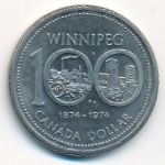 Канада, 1 доллар (1974 г.)