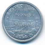 Французская Полинезия, 1 франк (1981 г.)