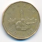 Канада, 1 доллар (1992 г.)