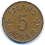 Исландия, 5 эйре (1942 г.)