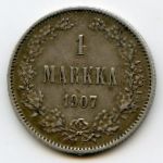 Финляндия, 1 марка (1907 г.)