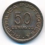 Mozambique, 50 сентаво (1945 г.)