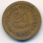 Guinea-Bissau, 20 сентаво (1933 г.)