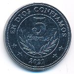 Nicaragua, 5 кордоба (2022 г.)