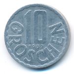 Австрия, 10 грошей (1987 г.)