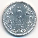 Литва, 5 лит (1925 г.)