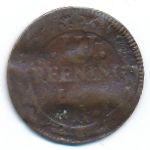 Райне., 3 пфеннига ( г.)