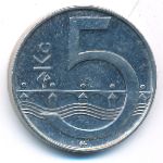 Czech, 5 крон (2009 г.)