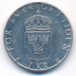 Sweden, 1 крона (1984 г.)