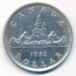 Canada, 1 доллар (1935 г.)