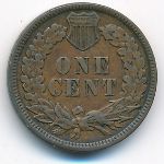 USA, 1 цент (1891 г.)