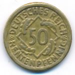 Веймарская республика, 50 рентенпфеннигов (1924 г.)