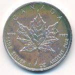 Canada, 5 долларов (1989 г.)