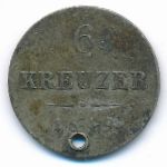 Austria, 6 крейцеров (1849 г.)