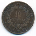 France, 10 сентим (1897 г.)