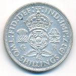 Great Britain, 2 шиллинга (1937 г.)