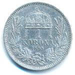 Austria, 1 крона (1893 г.)