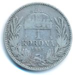 Austria, 1 крона (1895 г.)