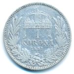 Austria, 1 крона (1895 г.)