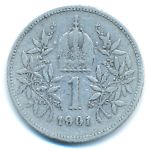 Austria, 1 крона (1901 г.)