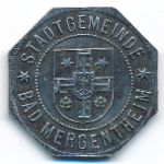 Bad Mergentheim., 50 пфеннигов (1918 г.)