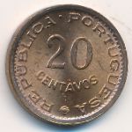 Mozambique, 20 сентаво (1974 г.)