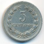 Сальвадор, 5 сентаво (1944 г.)