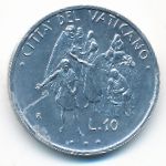 Ватикан, 10 лир (1995 г.)