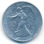 Ватикан, 10 лир (1996 г.)