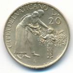 Ватикан, 20 лир (1996 г.)