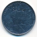 Ватикан, 100 лир (1966 г.)